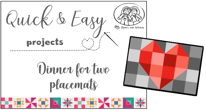 Dinner for two placemats